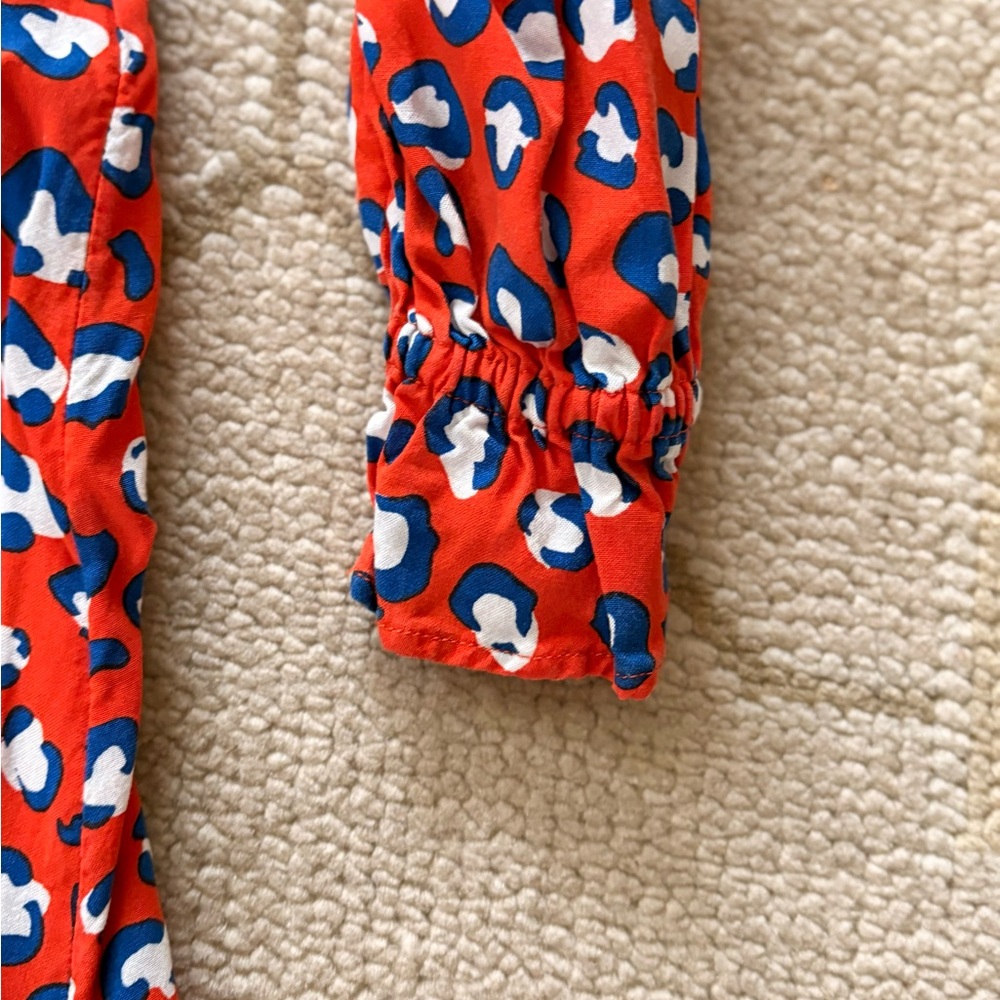 The Drop Grace Atwood Stylish Red Leopard Print Dress - Picture 6 of 6